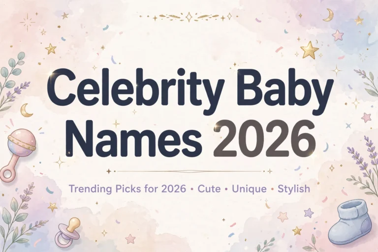 Babynamen von Prominenten 2026